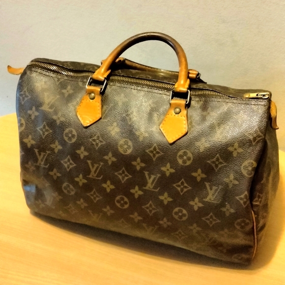 LOUIS VUITTON SPEEDY 35 HAND BAG - Picture 1 of 16